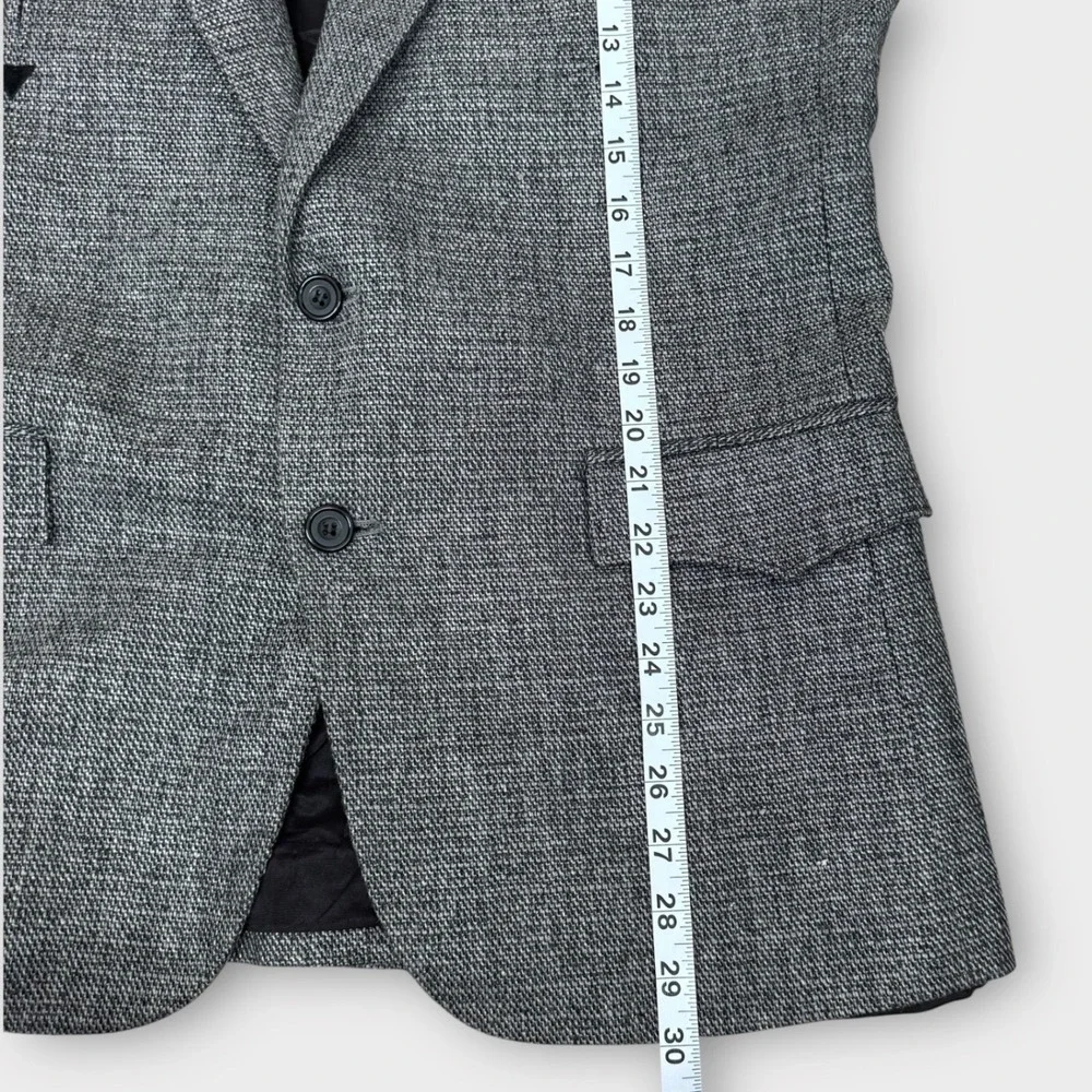 Silverado Mens Yoked Western Blazer 38R Elbow Patches Union Made USA Vintage